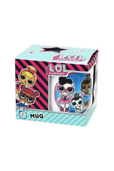 LAÇO KİDS Unisex Kids White Lol Mug Cup