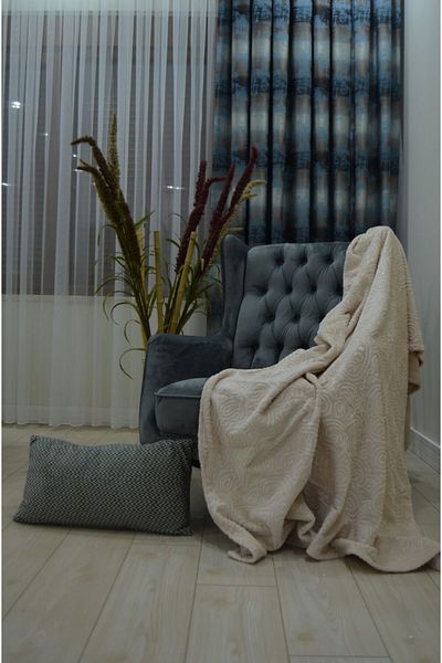 Pırlanta Mefruşat Одеяло от норка за всички сезони в цвят капучино - 180 x 220