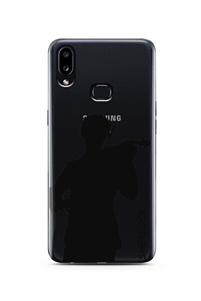 Spoyi Samsung A10s Sherlok Tasarımlı Telefon Kılıfı