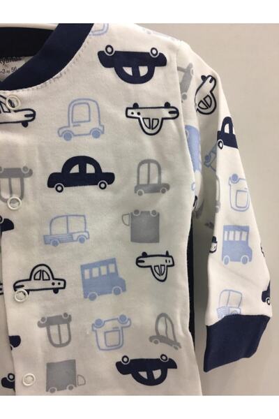 Mini Okyanus Bebe طقم بيجامة أطفال منقوشة