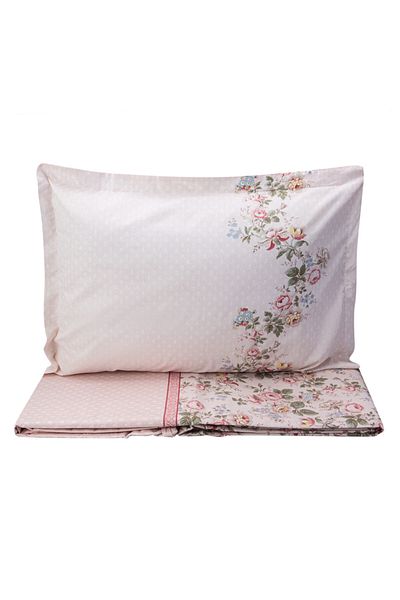 Karaca Home Asorti Rnf Double Duvet Cover Pillow Set