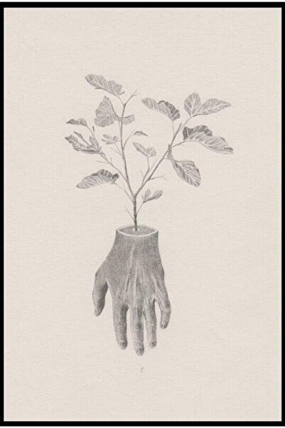 hediyeniburadabul Καλλιτεχνική Ξύλινη Πινακίδα 20x30 - Mdf