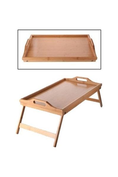 BALSA Bamboo Folding Footed Tray 50*30*21cm Fma08537