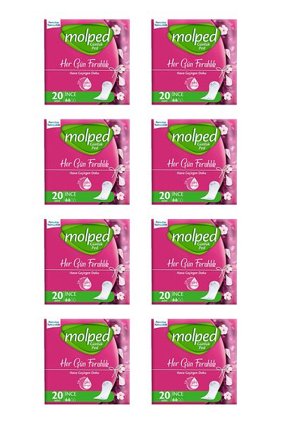 Molped Daily Perfume-Free Pads 20Pcs