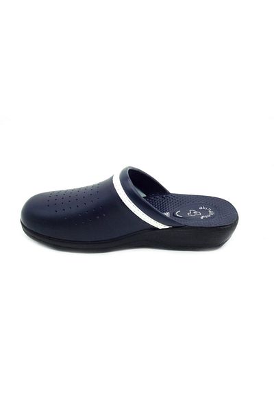 Akınal Bella Παντόφλες Unisex Navy Blue ανατομικές
