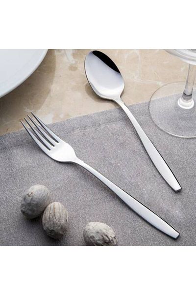 Nehir Gray Sahra Plain 30 Piece Family Set
