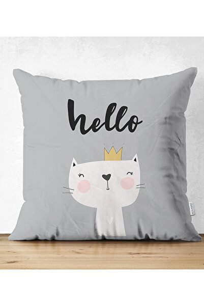 Realhomes Dvostrana Hello Kitty jastučnica od suede, posebno dizajnirana za d...