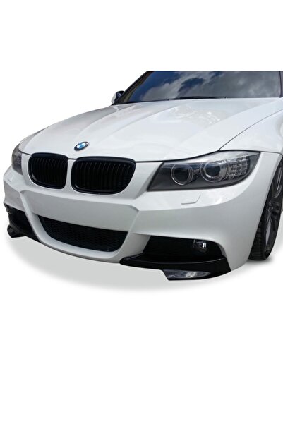 ps dizayn Bmw 3 Serisi E90 Lcı 2010 - 2012 Ön Tampon Flap Ek (plastik)