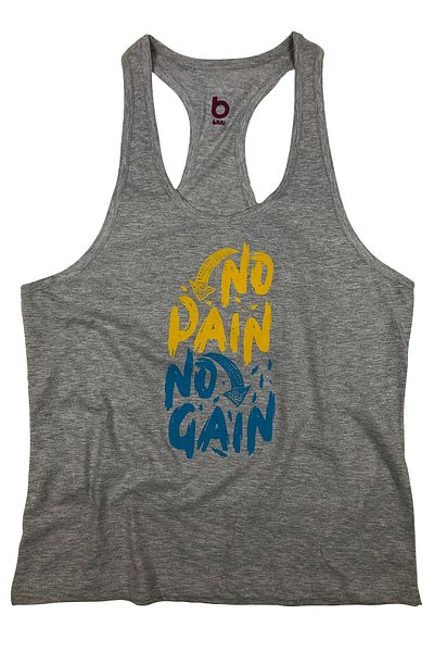 BLUU Fitness Gym Tank Top Athlete Μονό 4105