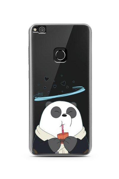 Spoyi Super Transparent Silicone Phone Case Huawei P9 Lite (2017) with Panda ...