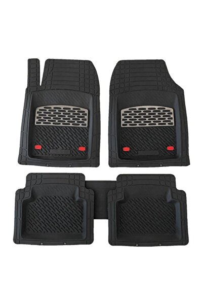 Genel Markalar Peugeot 301 2011 Sonrası Paspas Derin Havuzlu Krom Karbon