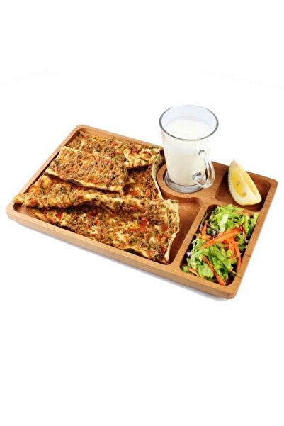 Kenzlife Kenzwood ahşap sunum tabağı kyn paf et hamburger pide sunum tabak se...