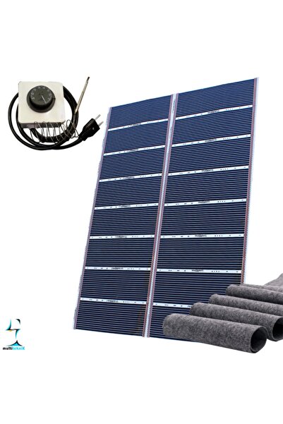 multiteknik Rexva 160x200 Cm Analog Termostatlı Ve Keçeli Halı Altı Karbon Is...