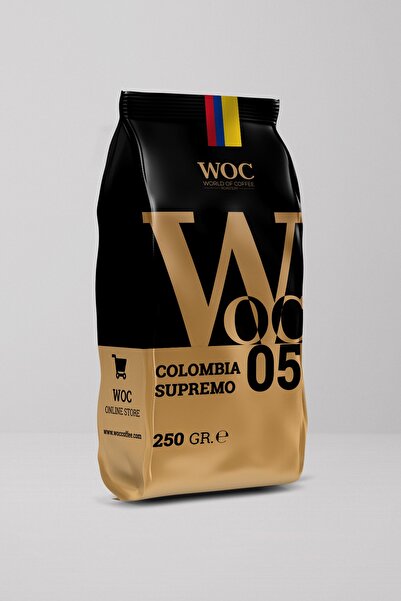250gr Colombia Supremo - Çekirdek