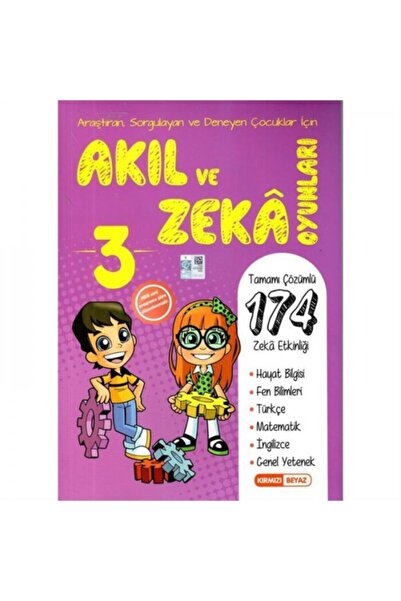 Kırmızı Beyaz Yayınları 3. Sınıf Akıl Ve Zeka Oyunları