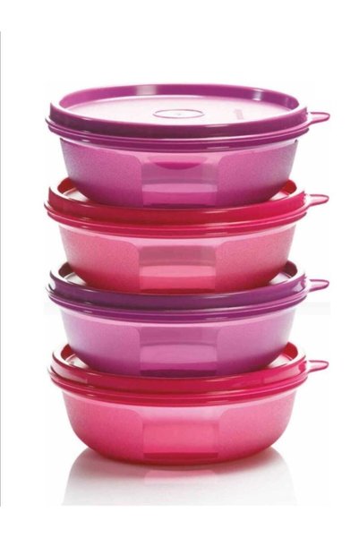 Tupperware Şeker Kaplar 4 Lü