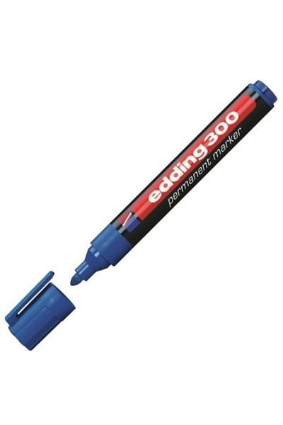 Edding Eddıng E-300 Permanent Light Blue Marker