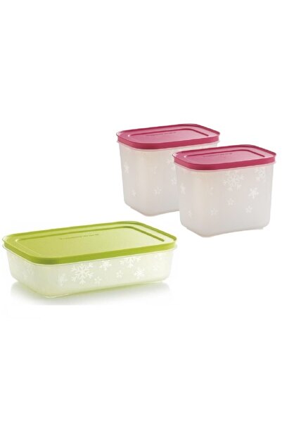 Tupperware Alaska Set ( 1.1 Lt-1 Lt ) Buzluk Saklama Kabı Hsgl