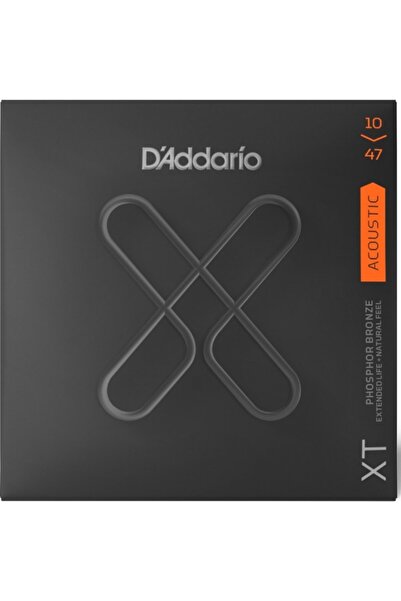 Daddario Xtapb1047 Xt اضافية ضوء البرونزية سلاسل الغيتار الصوتية مجموعة سلك س...