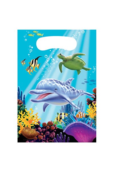 Parti Dünyası Okyanus Partisi Hediye Poşeti 8 Adet