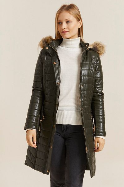 DYNAMO Mantel - Khaki - Zweireihig