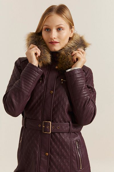 DYNAMO Mantel - Bordeaux - Parka