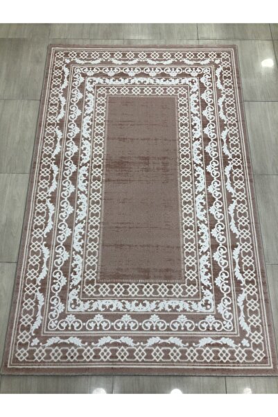 Dinarsu Halı Divina 150x233 Dı-007 Pudra Pembe Beyaz 4 M2 Halı !