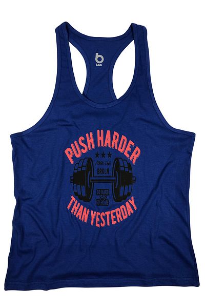 BLUU Fitness Gym Tank Top Athlete Μονό 4113