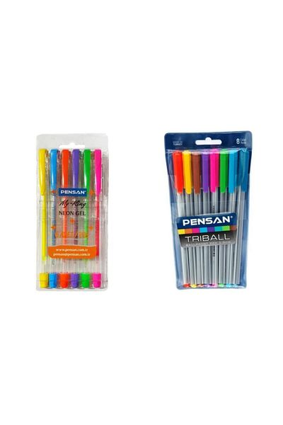 Pensan Gel Pen Set No: 0010