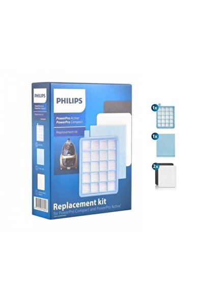Philips Σετ φίλτρων Hepa Philips Powerpro Compact Fc 9323/09