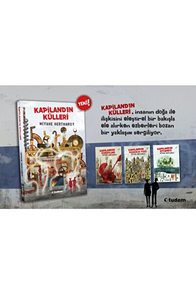 Tudem Yayınları Kapiland / 4 Kitap Set /miyase Sertbarut /