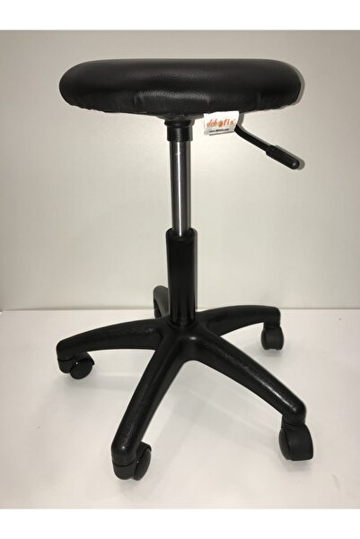 DEKOFİS Siyah Eko Tabure