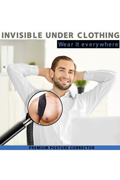 ZEYZEN Upright Posture Corset Anti-Hunchback Corset for Men Women Waist Back Shoulder Corset for Standing Upright and Walking