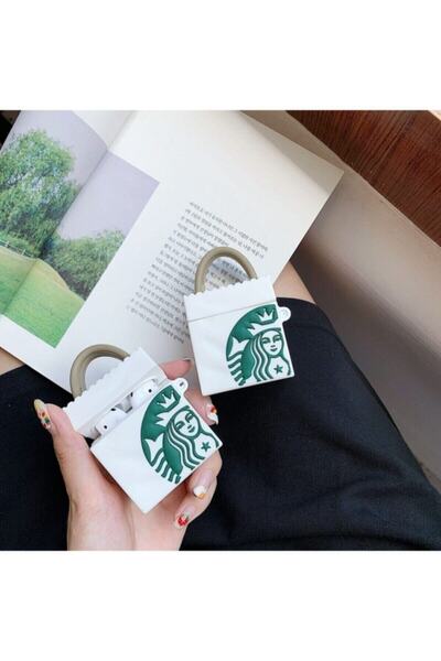 MY MÜRDÜM Apple 1st and 2 Generation Case Cute White Starbucks Bag Design Pattern Case