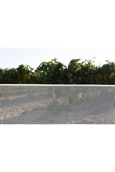 Vonkap Plastik Dekoratif Bahçe Çiti / Balkon Filesi Beyaz 1mt*25mt