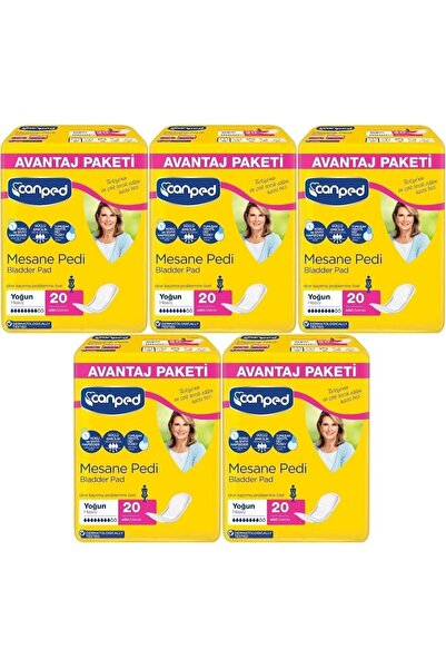 Canped Mesane Pedi Avantaj Paket Klasik L-büyük Boy Normal 100 Adet