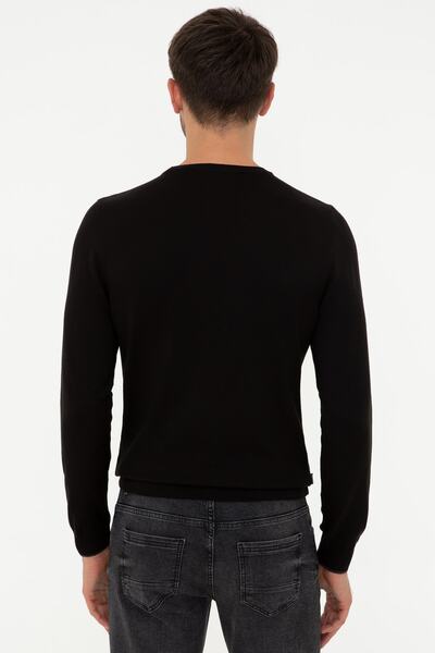 Pierre Cardin Sıyah Erkek Kazak G021SZ0TK.000.1389957