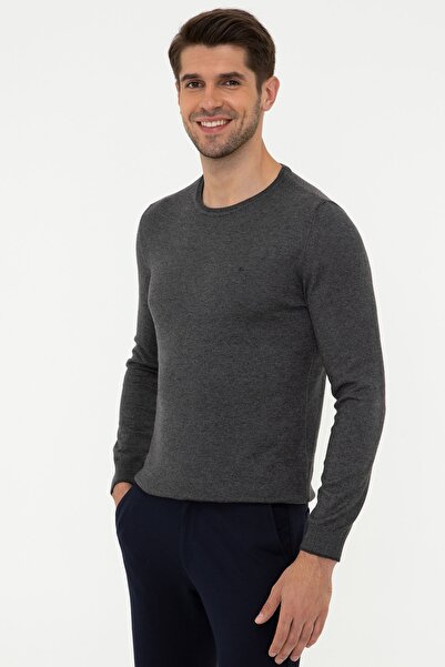 Pierre Cardin Grı Melanj Erkek Kazak G021SZ0TK.000.1389957