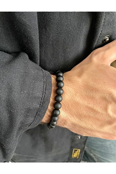 Padore Accessory للجنسين - سوار أنيق من حجر العقيق الطبيعي