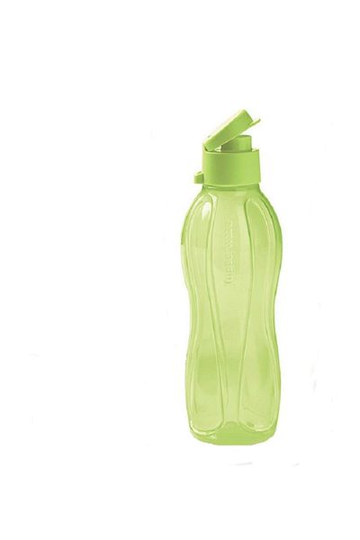 Tupperware زجاجة هسجل إيكو 1 لتر (زجاجة وزجاجة ماء)