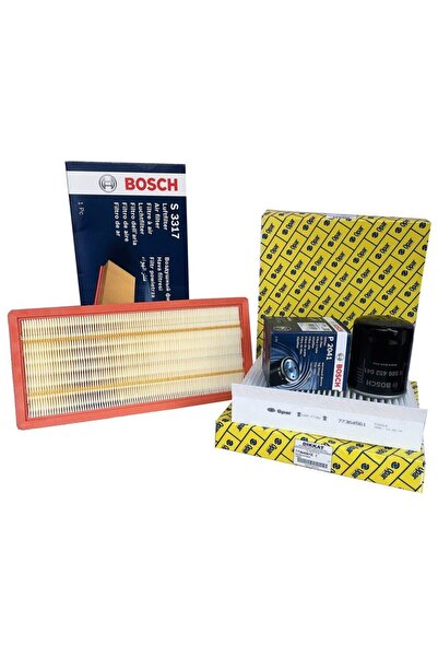 Bosch Fiat Egea 1.4 Uyumlu Benzinli Filtre Bakım Seti