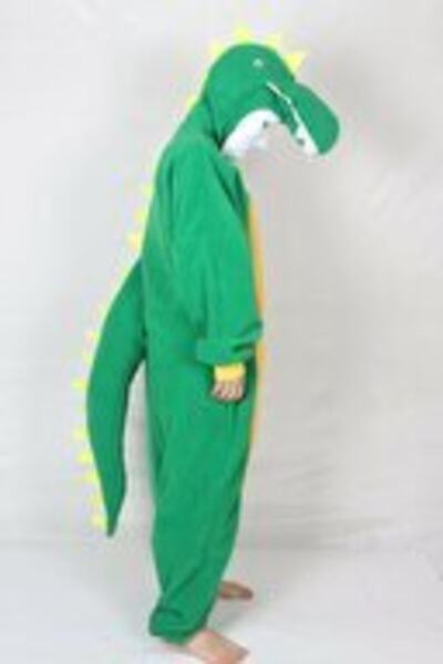 YÜSÜ Costum de dinozaur Kigurumi pentru adulți cu costum de animale cu glugă