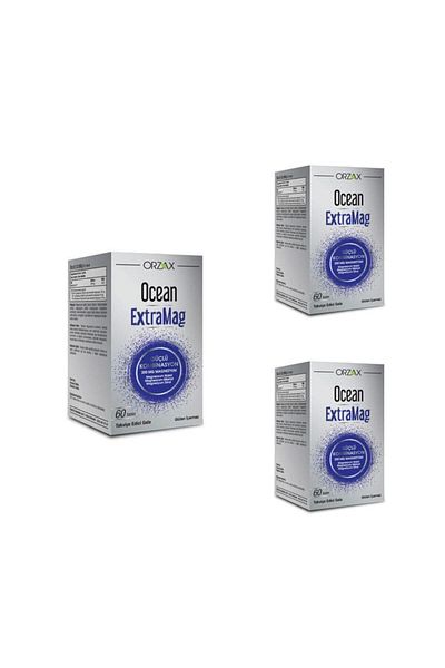 Ocean Extramag 60 Tablets - Pack of 3