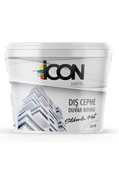 Icon Silikonlu Mat Dış Cephe Boyası 2,5 Lt.