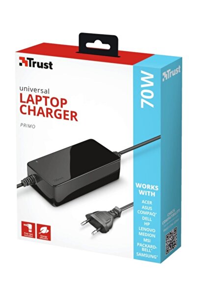 Trust 22141 70w Primo Încărcare Laptop Siyah