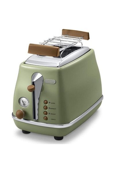 Dark green sales toaster