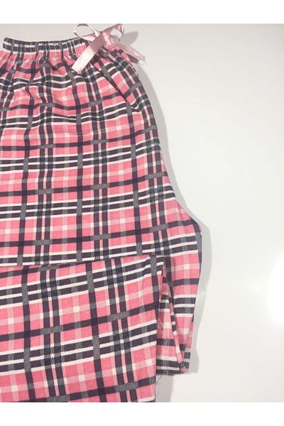 Altınay Cotton Pocketless Winter Women's Pajama Bottoms Pmk7