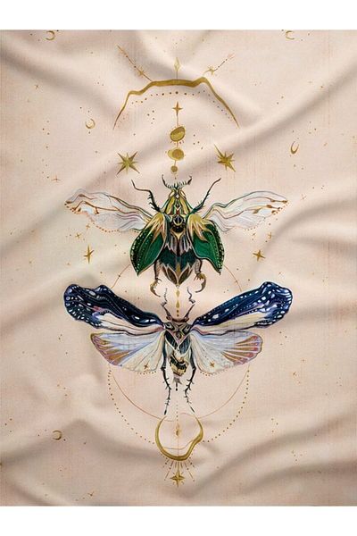 Buka Shops Μοκέτα τοίχου Queen Bee Velvet 70x100 εκ