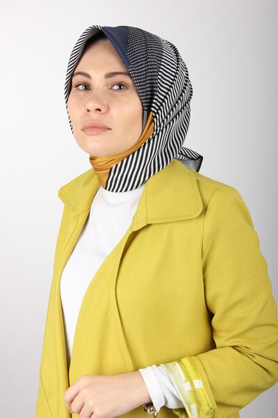 Aker Sport Koyu Lacivert Twill Eşarp 6332797 - 922