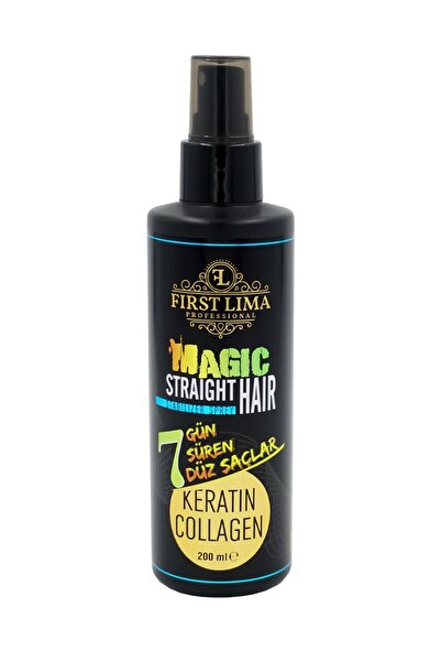 First Lima Professional Magıc Straıght Haır Keratin Sprey 7 Gün Süren Düz Saçlar 200 ml